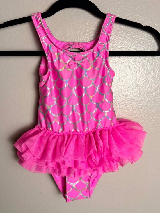 Cat & Jack Other - Cat & Jack Pink Mermaid Tutu Swimsuit